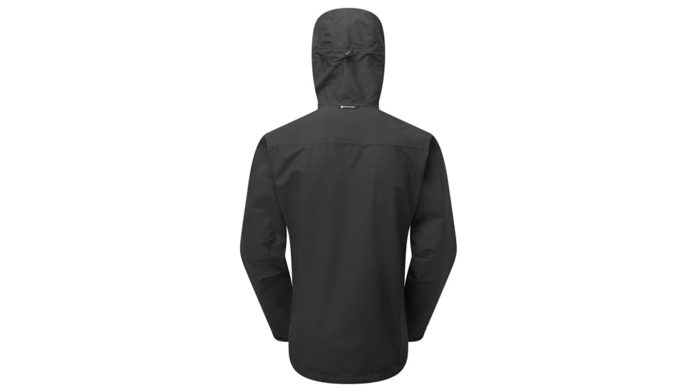 Montane Spirit Waterproof Jacket - Men's, Large, Black, MSPRJBLAN14
