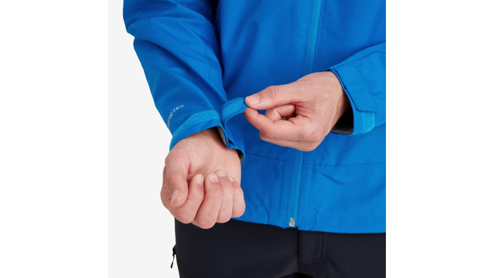 Montane Spirit Waterproof Jacket - Men's, Medium, Electric Blue, MSPRJELEM14