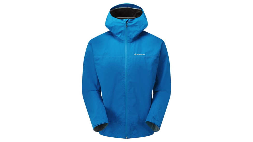 Montane Spirit Waterproof Jacket - Men's, Medium, Electric Blue, MSPRJELEM14