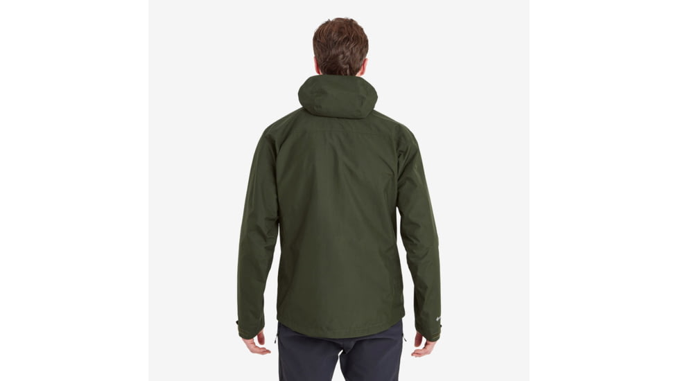 Montane Spirit Waterproof Jacket - Men's, Large, Oak Green, MSPRJOAKN14