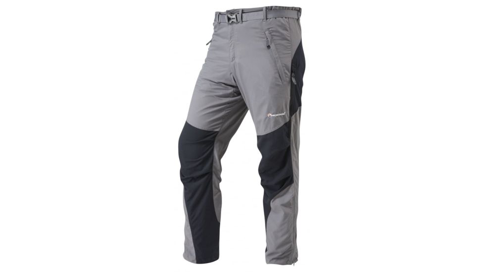 Montane Terra Pants Slim Fit, Regular Leg - Mens, Graphite, Small, MTSMRGRAB07