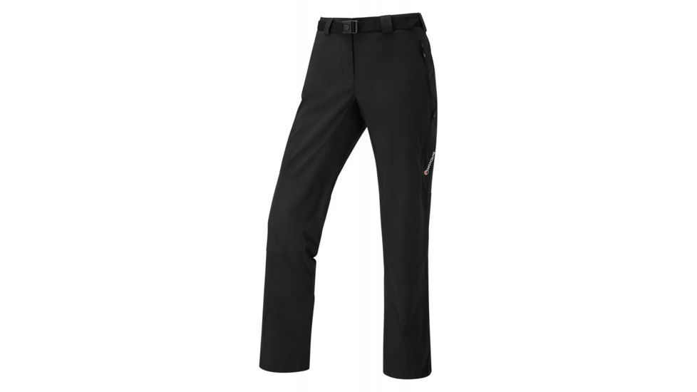 Montane Terra Ridge Pants-Short Leg Short Inseam - Womens, Black, Small, FTPASBLAB07