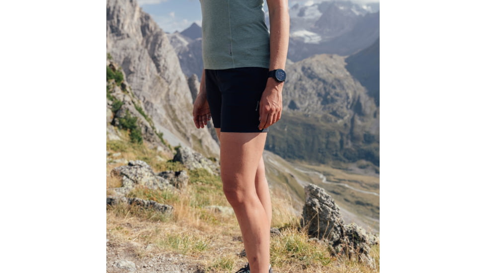 Montane Terra Stretch Lite Shorts - Womens, Black, Extra Small, FTSSHBLAA15