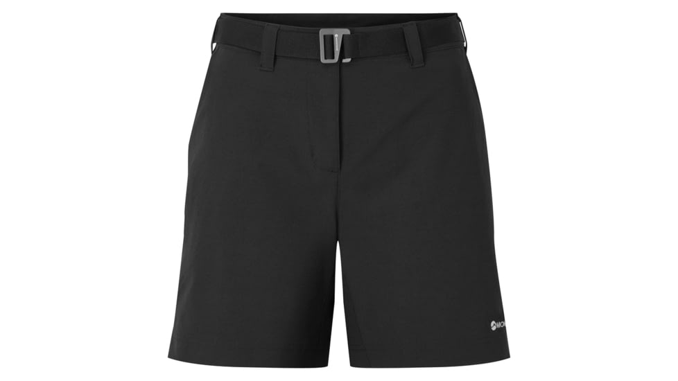Montane Terra Stretch Lite Shorts - Womens, Black, Extra Small, FTSSHBLAA15