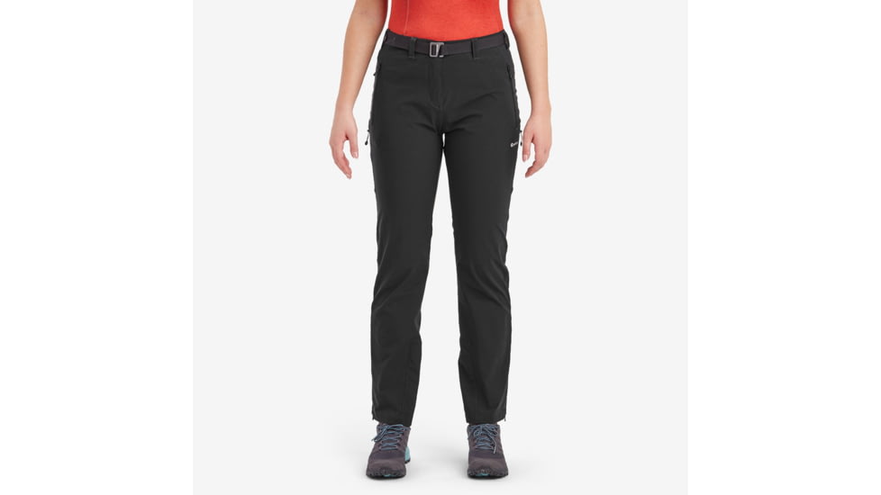 Montane Terra Stretch Pants - Womens, Black, Extra Small, FSTPRBLAA15