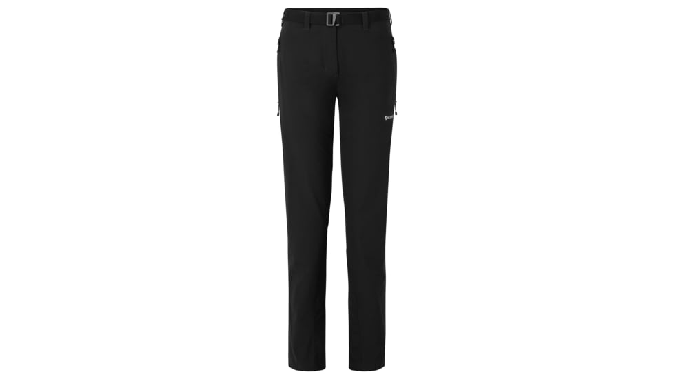 Montane Terra Stretch Pants - Womens, Regular, Black, Medium, FSTPRBLAM15