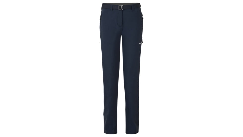 Montane Terra Stretch Pants - Womens, Regular, Eclipse Blue, Extra Large, FSTPRECLX15
