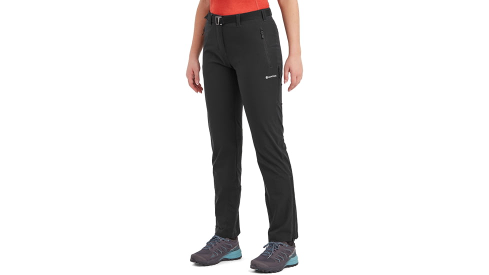 Montane Terra Stretch Pants - Womens, Long, Black, Medium, FSTPLBLAM15