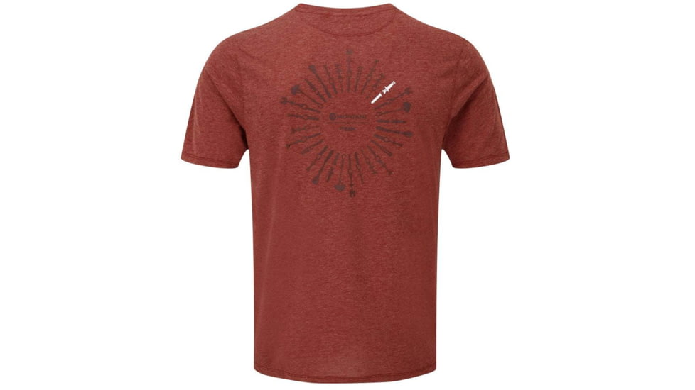 Montane Trad T-Shirt - Mens, Redwood, Medium, MTDTSRWDM09