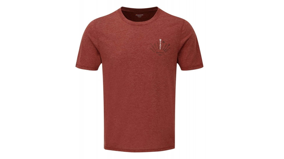 Montane Trad T-Shirt - Mens, Redwood, Medium, MTDTSRWDM09
