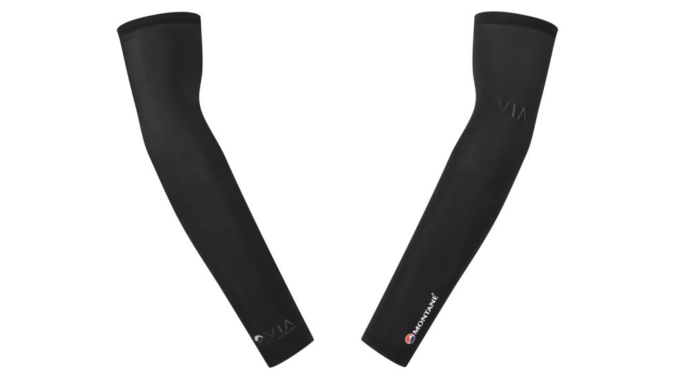Montane Via Armguard - Unisex-Black-XS/SM