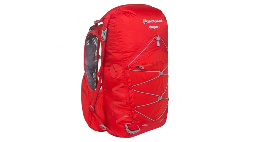 Montane Via Dragon 20, Flag Red, S/M, PDR20FLAB5