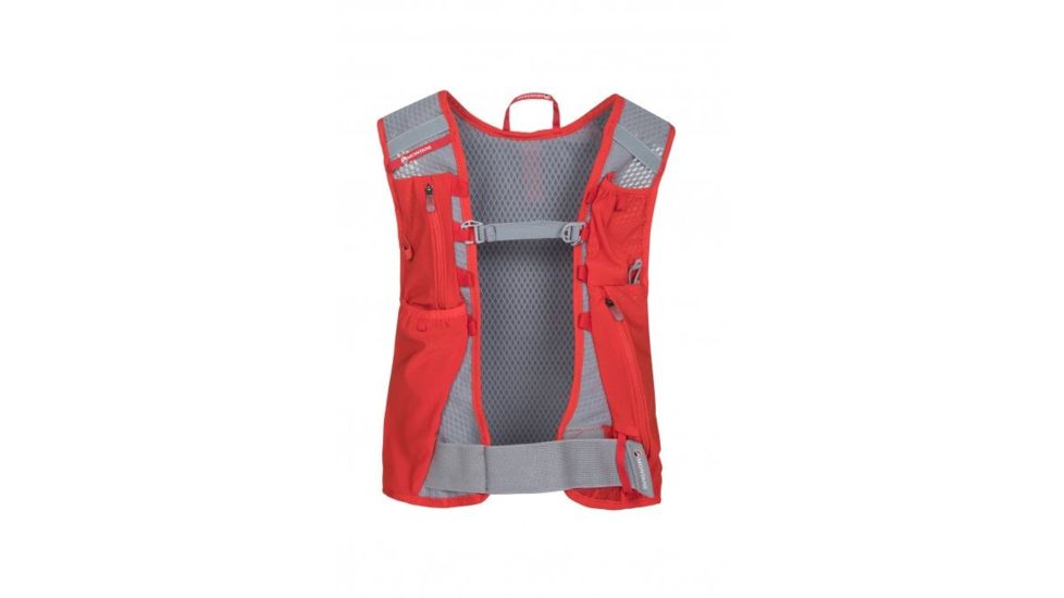 Montane Via Jaws 10 Trail Running Pack, 10 L, Flag Red, Small/Medium, PJAWSFLAB07