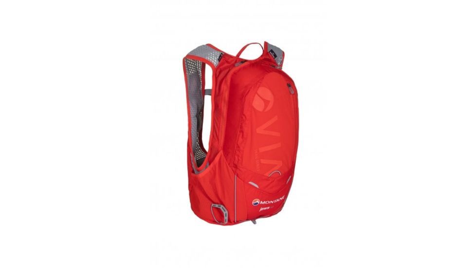 Montane Via Jaws 10 Trail Running Pack, 10 L, Flag Red, Small/Medium, PJAWSFLAB07
