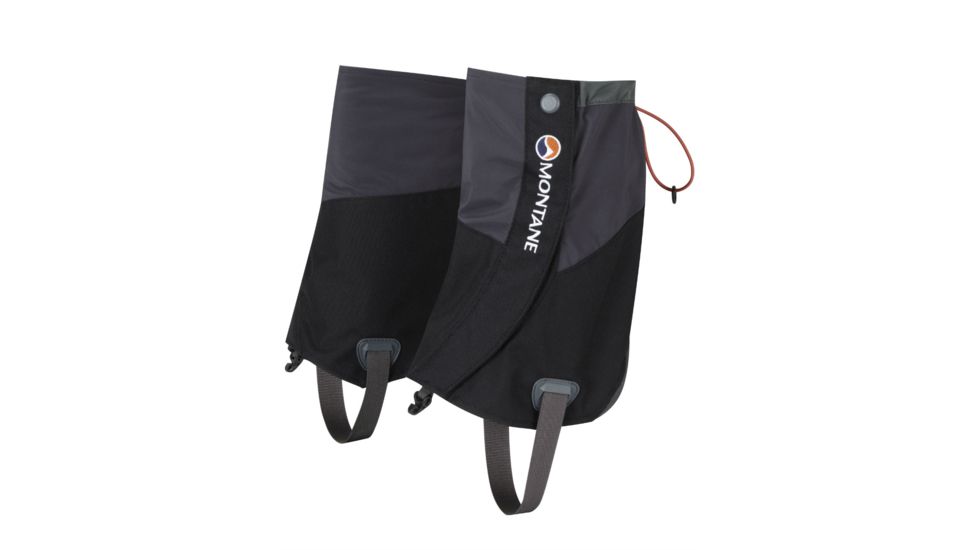 Montane Vortex Stretch Gaiter - Mens-Black-Medium