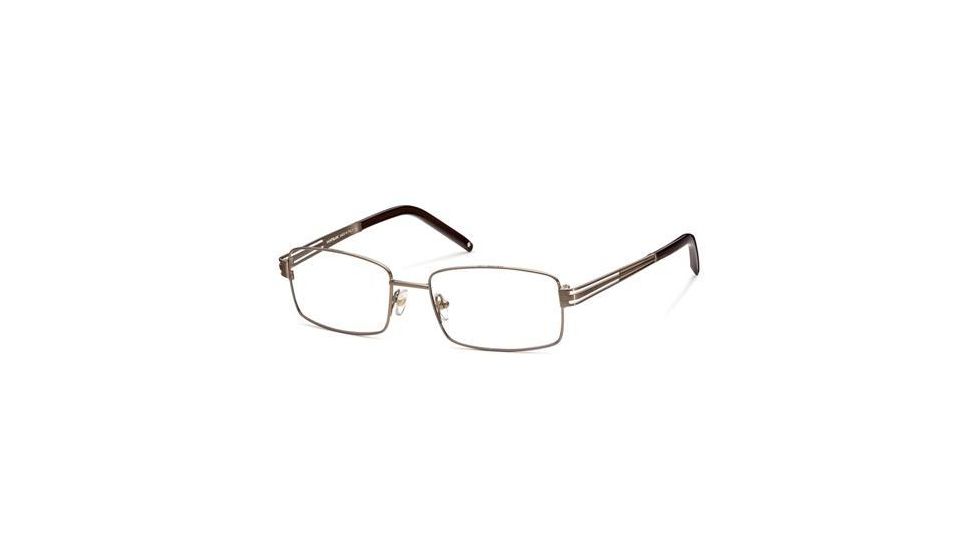 Montblanc MB0347 Eyeglass Frames - Shiny Light Bronze Frame Color