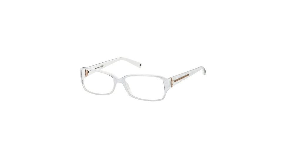 Montblanc MB0380 Eyeglass Frames - White Frame Color
