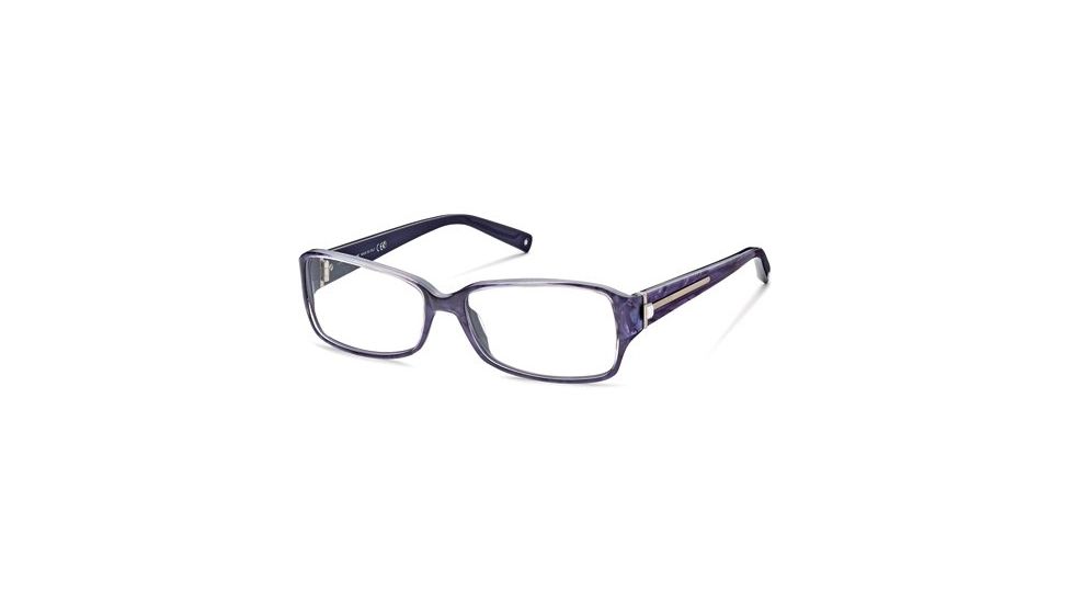 Montblanc MB0380 Eyeglass Frames - Shiny Violet Frame Color
