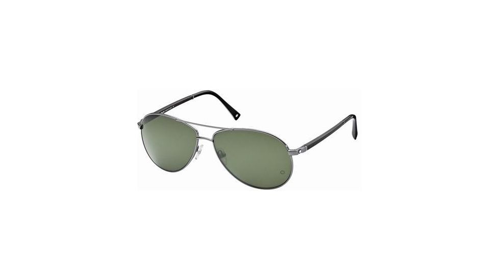 Montblanc MB325S Sunglasses - Shiny Gun Metal Frame Color