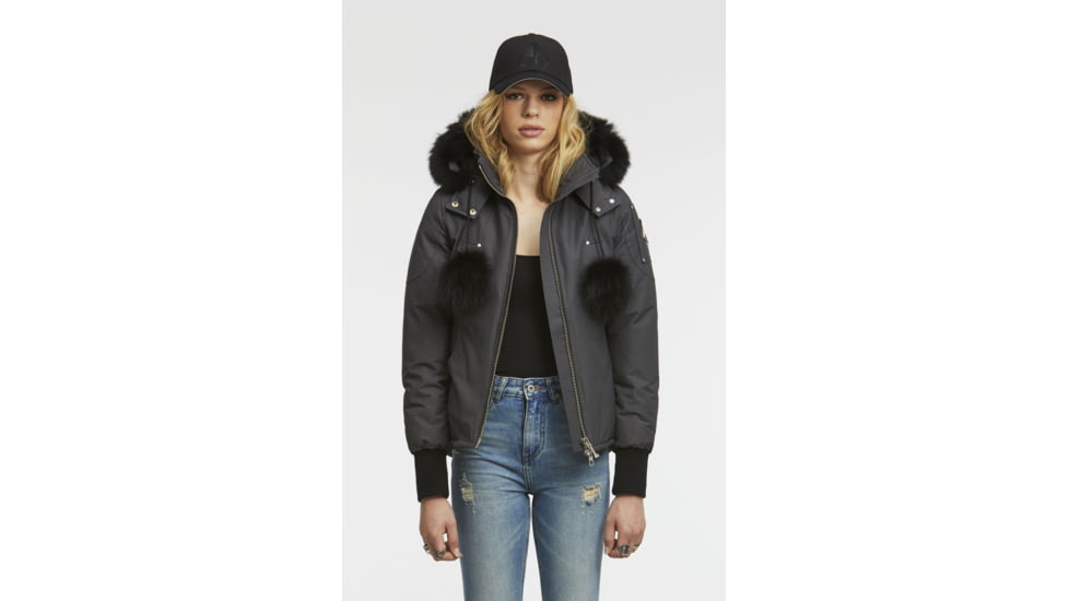 Moose Knuckles Beaver Jacket, Granite W Black, XXL MK2558LJ-256-XXL