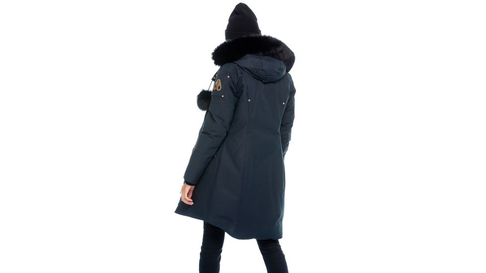 Moose Knuckles Grand Metis Parka, Navy / Black Fur, XS, M39LP203G-402-XS