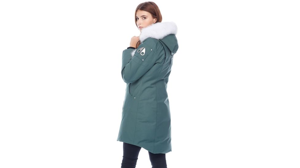 Moose Knuckles Stirling Parka Women's, Oceanic / Natural, S, MK2003LP-528-S