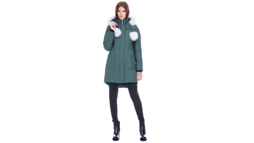 Moose Knuckles Stirling Parka Women's, Oceanic / Natural, S, MK2003LP-528-S