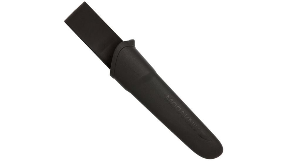 Mora Fishing Comfort Fillet, BLK/Lime Rubber Handle w/Sheath, M-11818