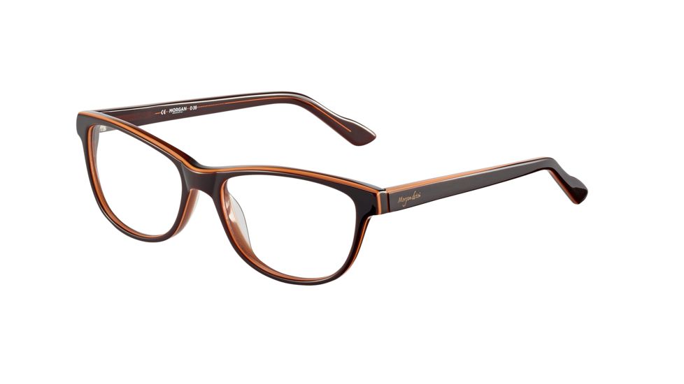 Morgan Prescription Eyeglasses 201080 Bifocal Mocha Frame