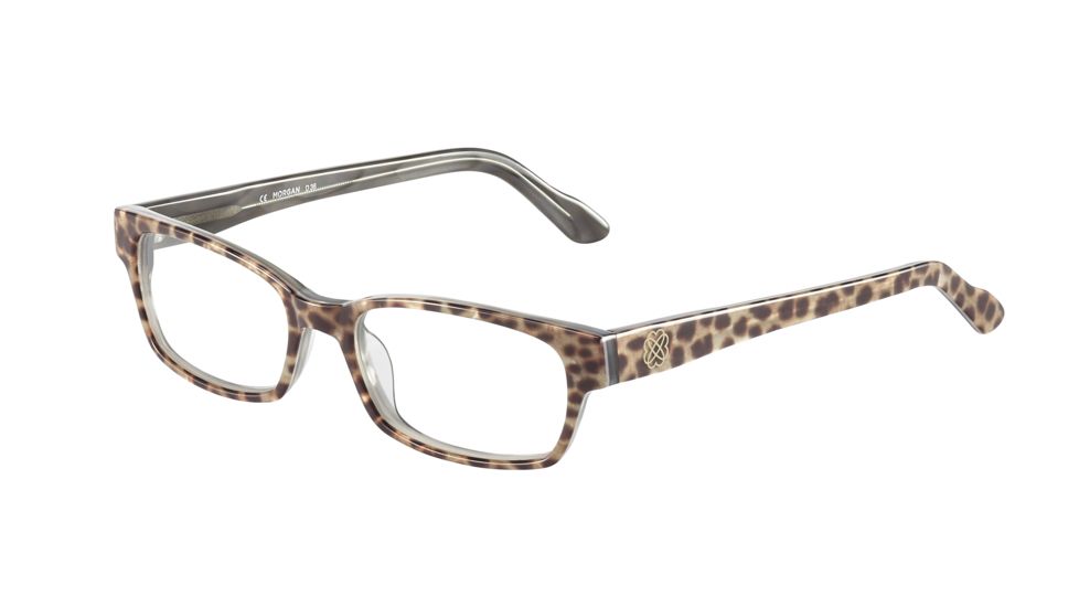 Morgan Prescription Eyeglasses 201081 Progressive Leopard Frame