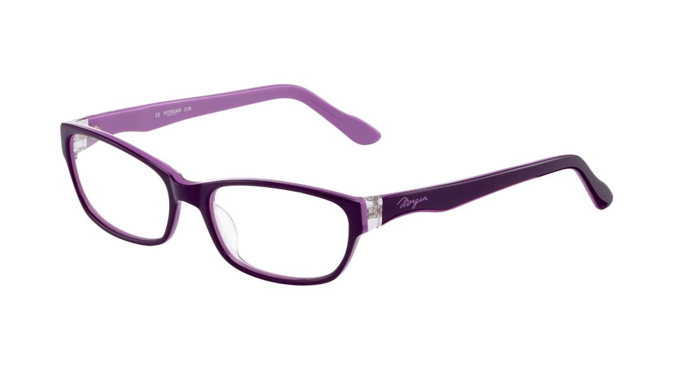 Morgan Prescription Eyeglasses 201082 Single Vision Purple Frame