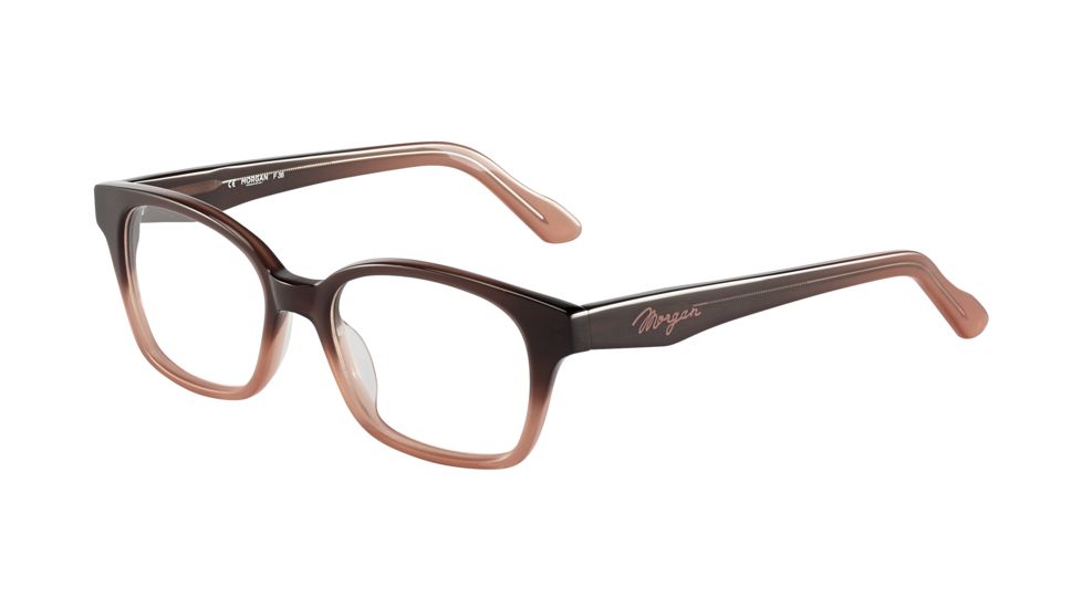 Morgan Prescription Eyeglasses 201087 Single Vision Black Frame