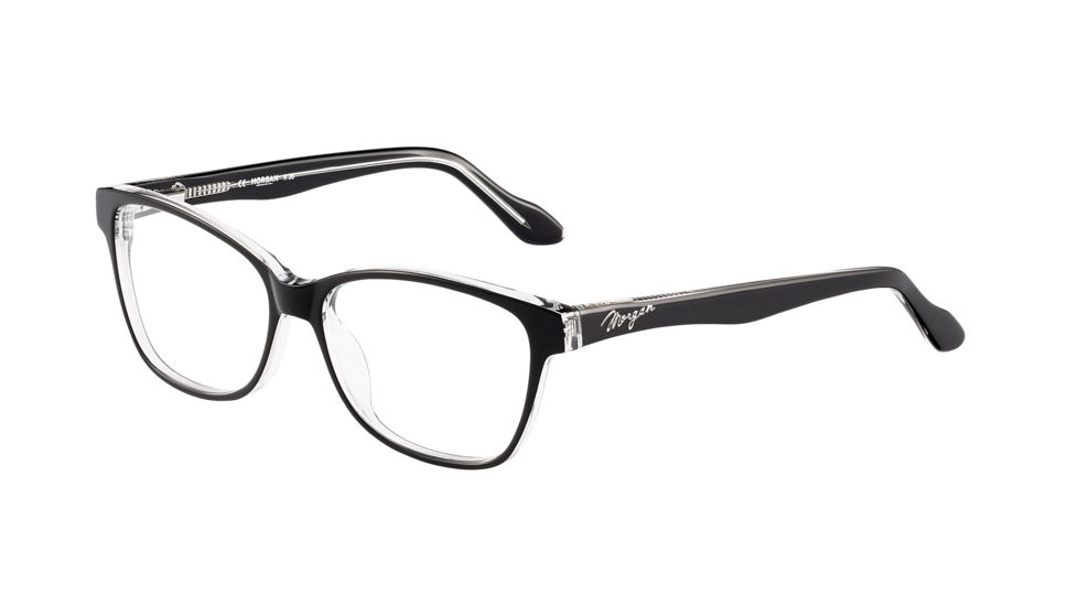 Morgan Prescription Eyeglasses 201088 Progressive Black Frame