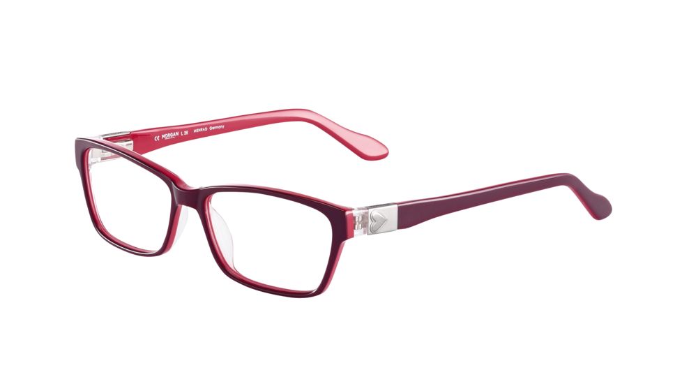 Morgan Prescription Eyeglasses 201090 Progressive Red Frame
