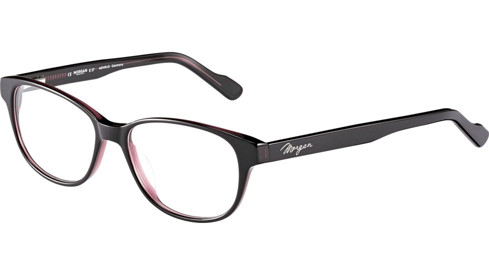 Morgan 201099 Single Vision Prescription Eyeglasses, Dark Red On Red Frame, 201099-6714SV