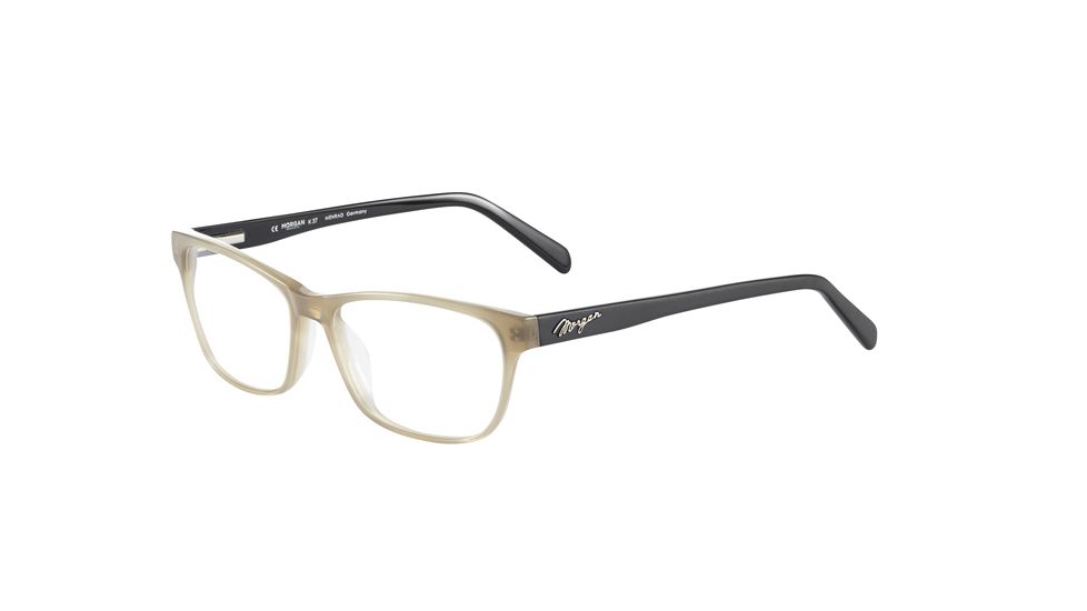 Morgan 201106 Progressive Prescription Eyeglasses, Grey Black Frame, 201106-4227PR