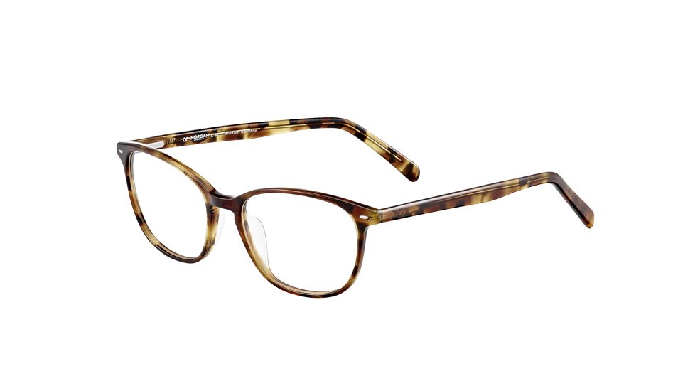 Morgan 201118 Progressive Prescription Eyeglasses, Light Brown Havana Frame, 201118-4320PR