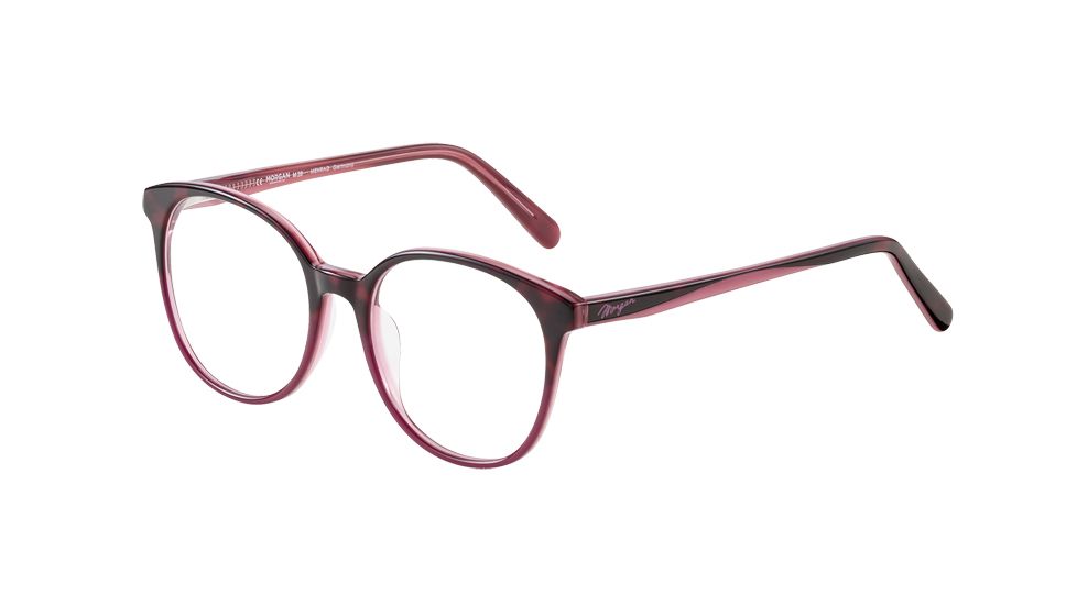 Morgan 201133 Eyeglass Frame,Dark Red Havana Frame, 201133-4537