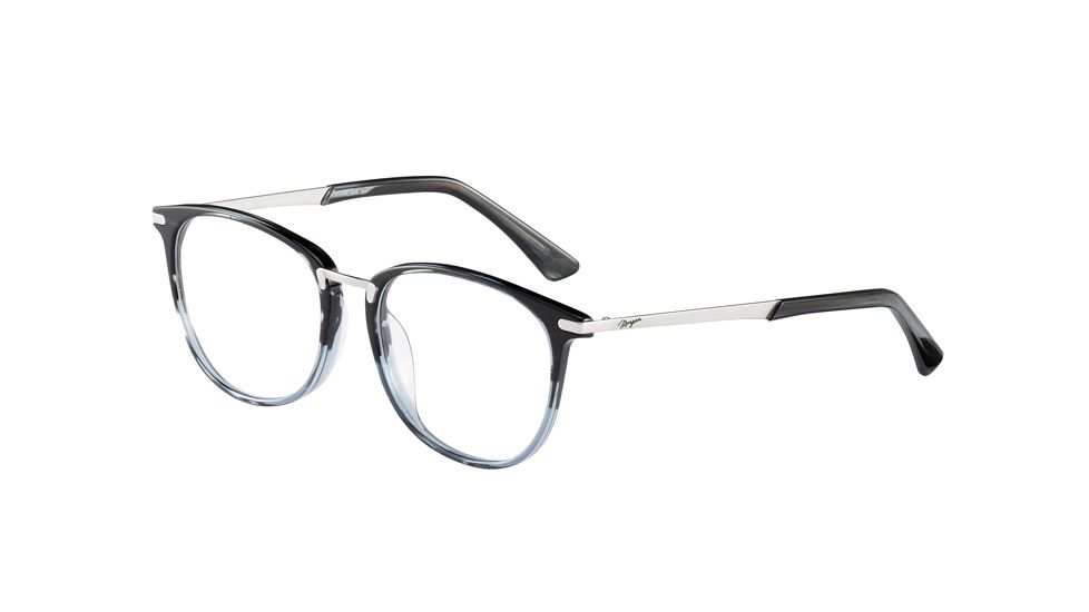 Morgan 202002 Single Vision Prescription Eyeglasses, Blue Gradient Frame, 202002-4399SV