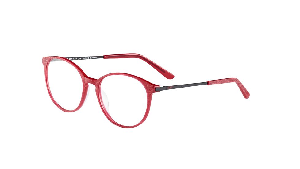Morgan 202003 Eyeglass Frame,Red Frame, 202003-4411