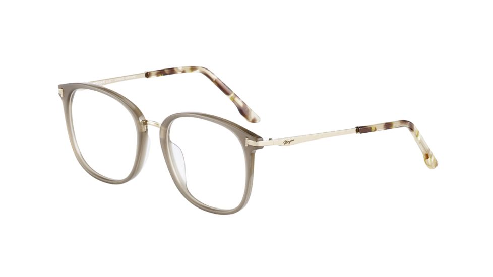 Morgan 202004 Progressive Prescription Eyeglasses, Grey/Brown Frame, 202004-4438PR