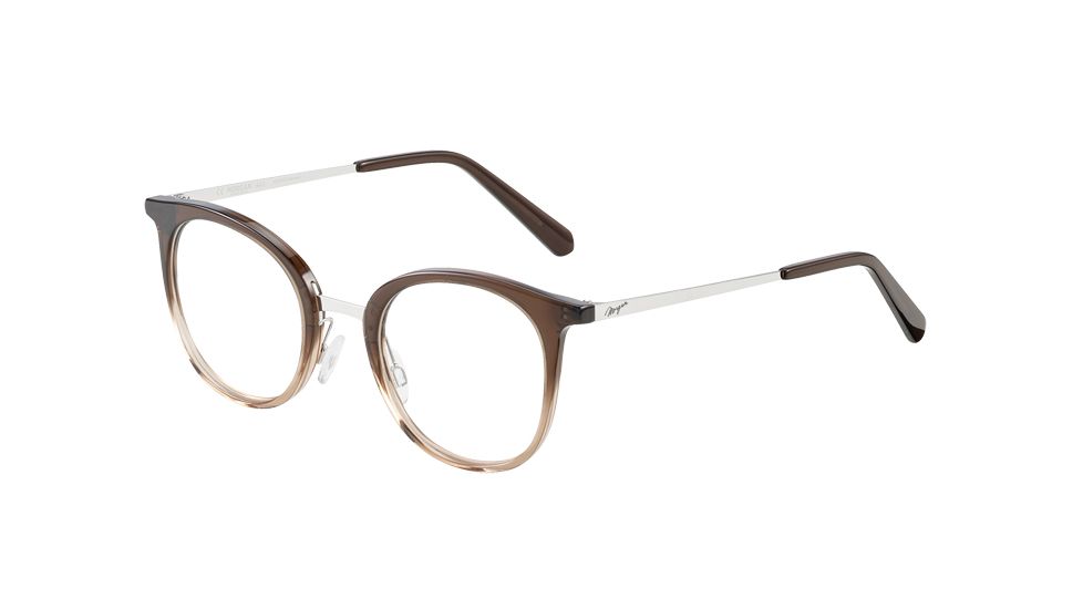 Morgan 202008 Single Vision Prescription Eyeglasses, Brown Gradient Frame, 202008-4535SV
