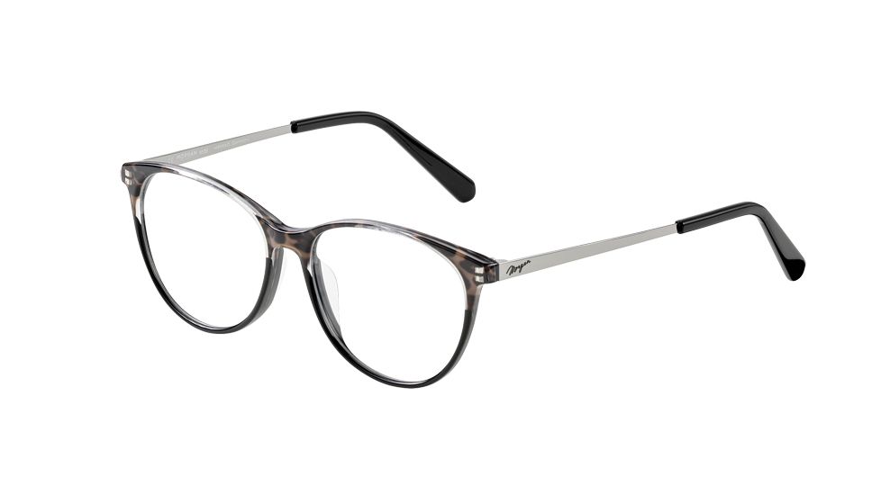 Morgan 202009 Single Vision Prescription Eyeglasses, Black Gradient Frame, 202009-4540SV