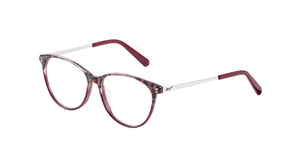 Morgan 202009 Single Vision Prescription Eyeglasses, Dark Red Gradient Frame, 202009-4539SV