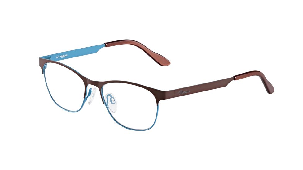 Morgan Prescription Eyeglasses 203144 Single Vision Blue Frame