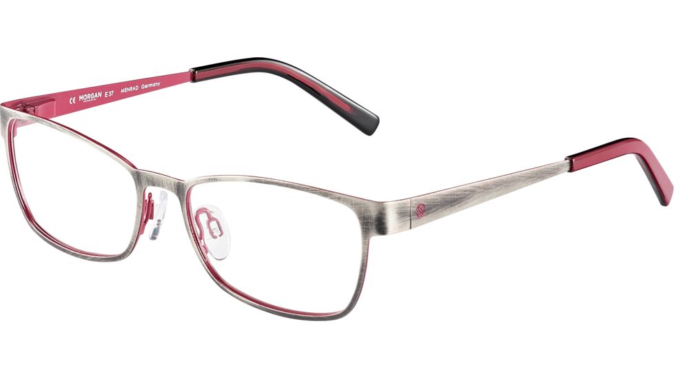 Morgan 203157 Progressive Prescription Eyeglasses, Black Purple Frame, 203157-540PR