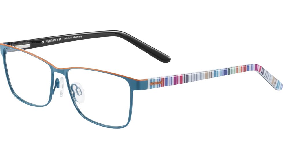 Morgan 203158 Progressive Prescription Eyeglasses, Petrol Frame, 203158-541PR