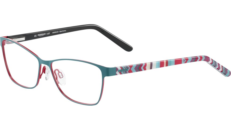 Morgan 203161 Bifocal Prescription Eyeglasses, Petrol Purpur Frame, 203161-545BI