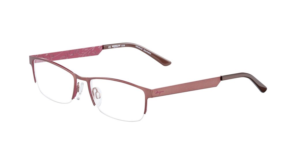 Morgan 203173 Single Vision Prescription Eyeglasses, Copper Frame, 203173-5100SV