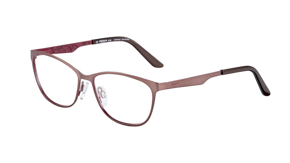 Morgan 203174 Single Vision Prescription Eyeglasses, Copper Frame, 203174-5100SV